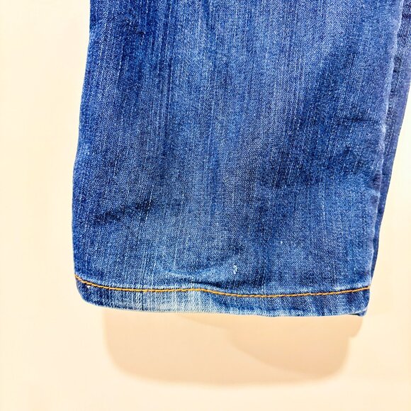 DISH JEANS Trixie Dark Wash Low Rise Slim Straight Jeans | Size 27x32 * - Picture 11 of 12